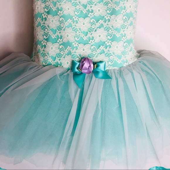 Ballerina Tutu Dress with Tutu Arm Puffs.Item# 0060 - Picture 6 of 8